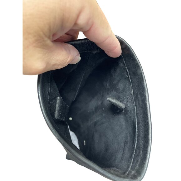 Frye Slouch Womans Black Leather Below Knee Riding Boots SZ 8M SKU 9399 - Picture 12 of 12